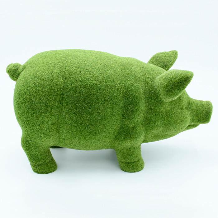 Садова фігура Engard Green pig 35х15х18 см (PG-01) - фото 4