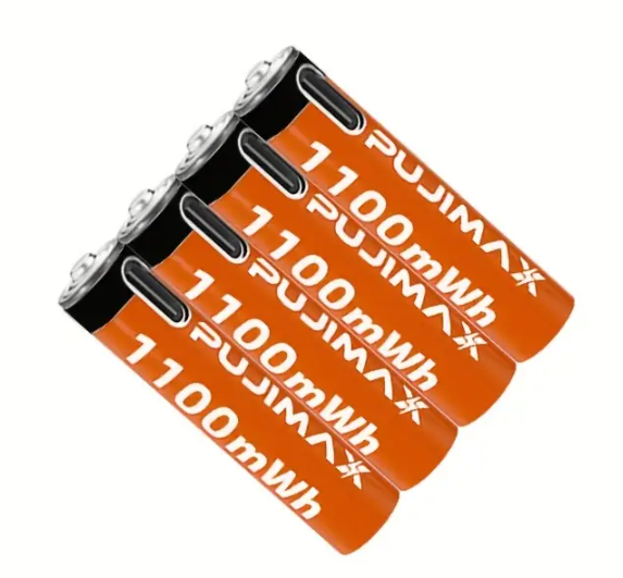 Батарея аккумуляторная литиевая AAA PUJIMAX 1,5V 1100 мВт·ч 4 шт. (28595568) - фото 6 Батарея аккумуляторная литиевая AAA PUJIMAX 1,5V 1100 мВт·ч 4 шт. (28595568) - фото 6