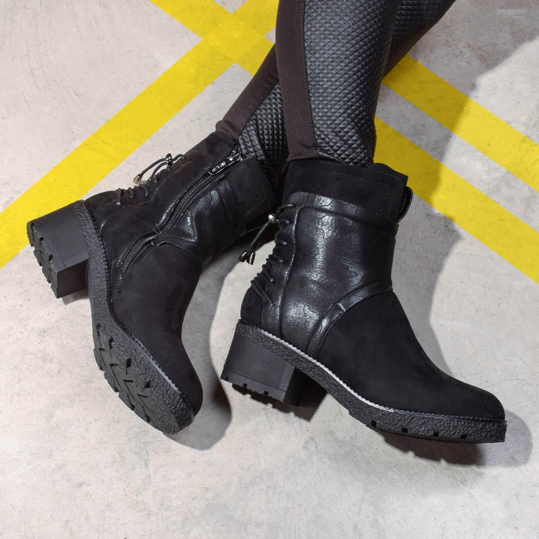 Ботинки женские зимние на меху 324171 р. 36 23 см