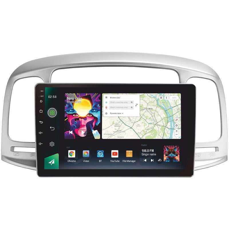 Магнітола штатна Sigma PRO 98128 2K 8/128 GB Hyundai Accent 3 2006-2011 9" (AR-78398) - фото 1