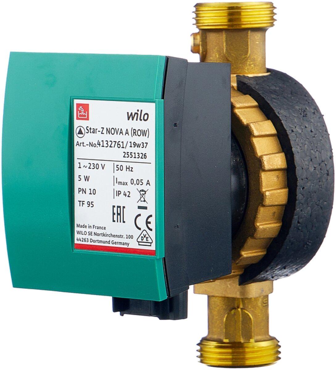 Насос рециркуляционный Wilo Star-Z-NOVA ROW (TK-4132760) Насос рециркуляционный Wilo Star-Z-NOVA ROW (TK-4132760)