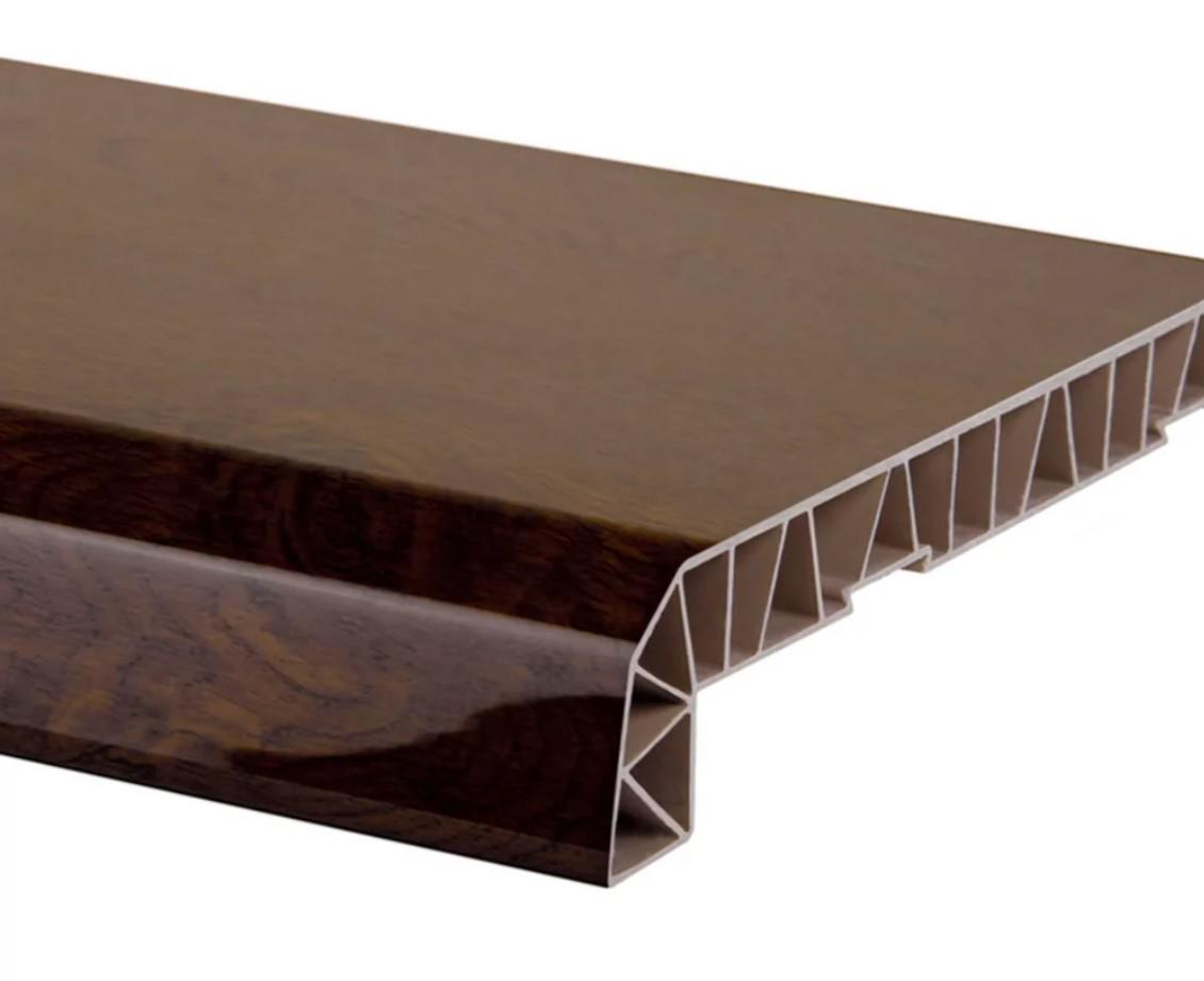 Підвіконня GANZ 200 мм Горіх глянсовий - фото 2 Підвіконня GANZ 200 мм Горіх глянсовий - фото 2