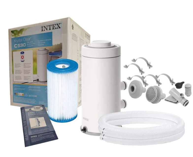 Фильтрующий насос для бассейна Intex 26604 2006 л/ч картридж тип А (26604) - фото 3 Фильтрующий насос для бассейна Intex 26604 2006 л/ч картридж тип А (26604) - фото 3