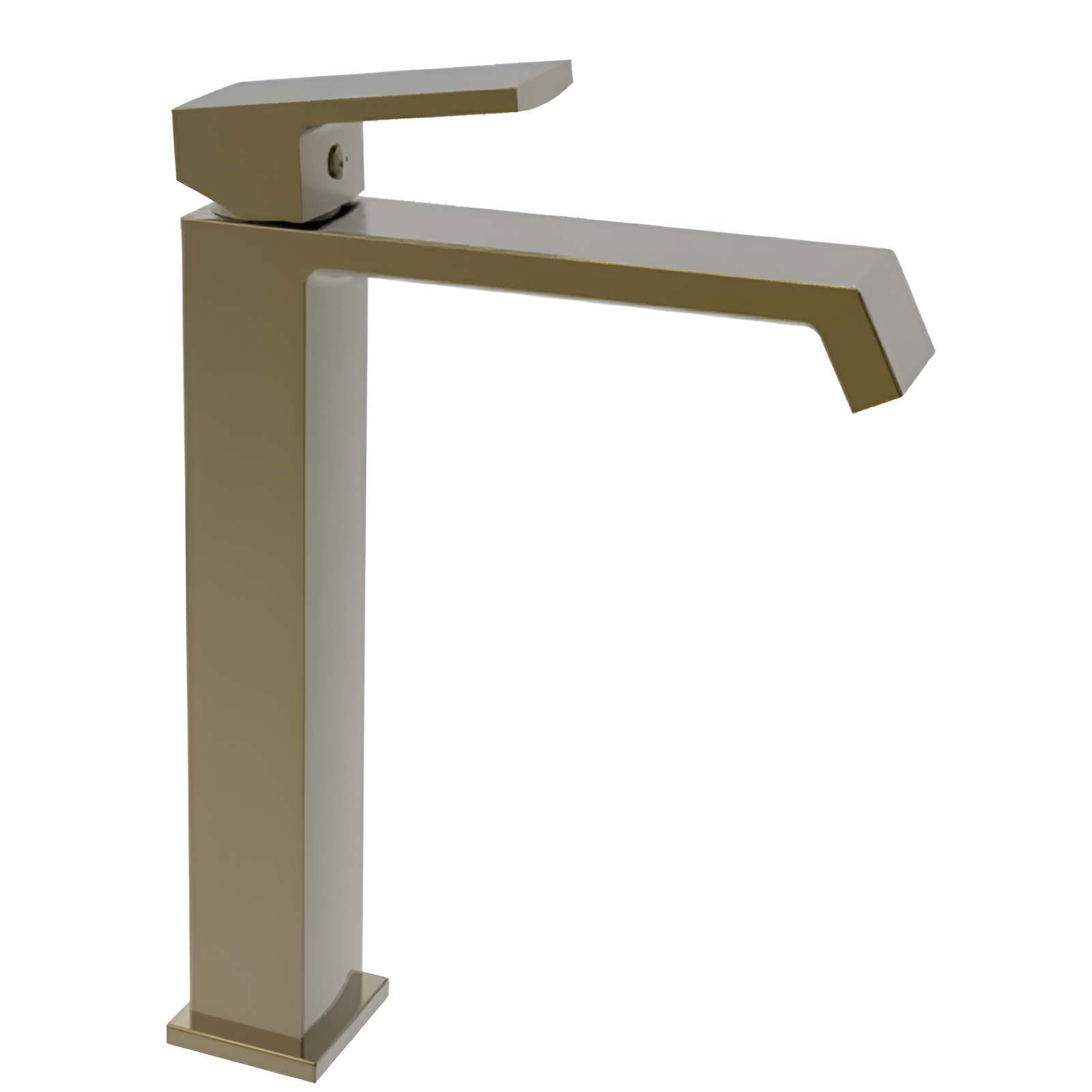 Смеситель для умывальника Haiba Gaudi 001 HIGH BRUSHED Gold (HB9597)