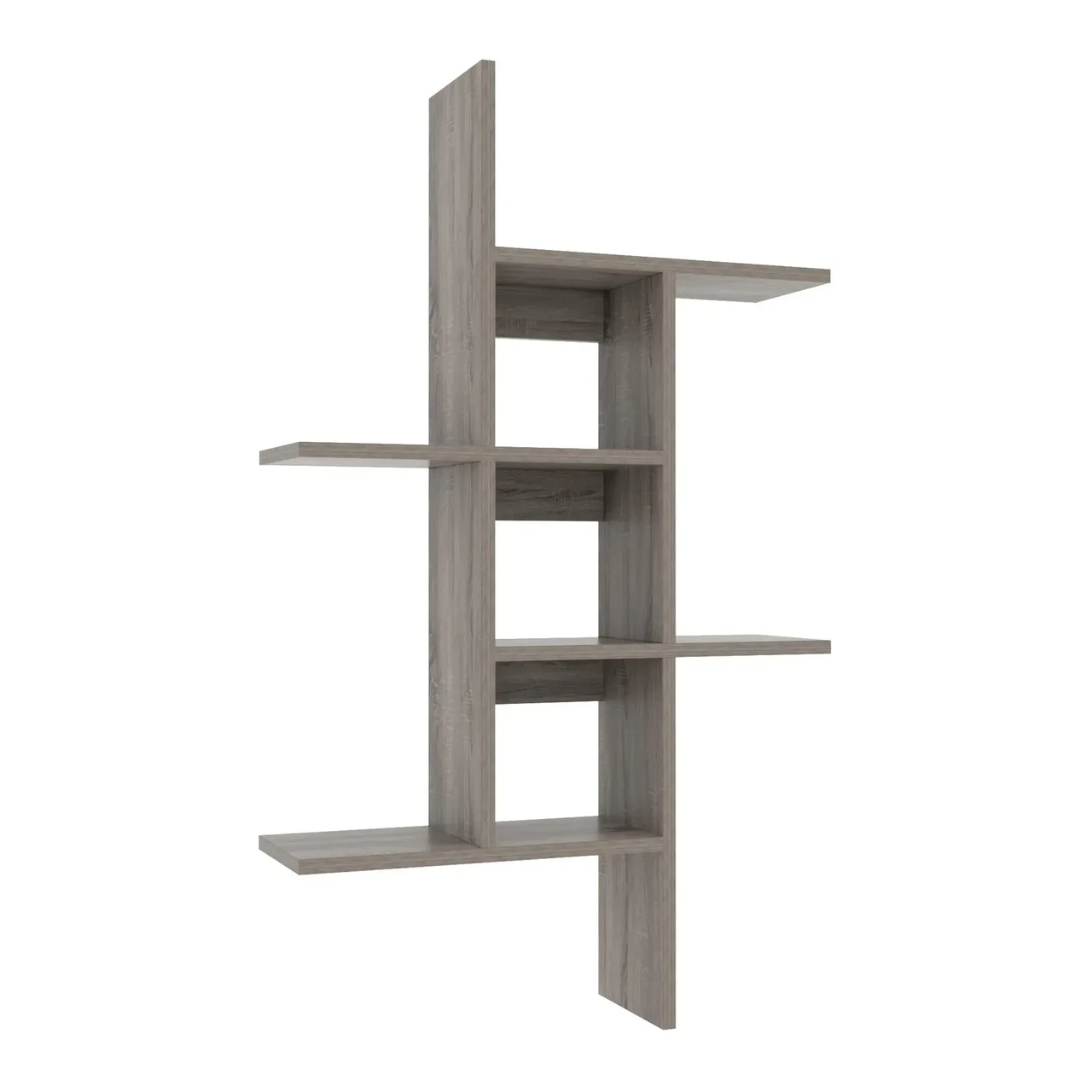 Полиця навісна Kontinent ПН-7 63х18х107 см Дуб Сонома Трюфель (85912246) - фото 1