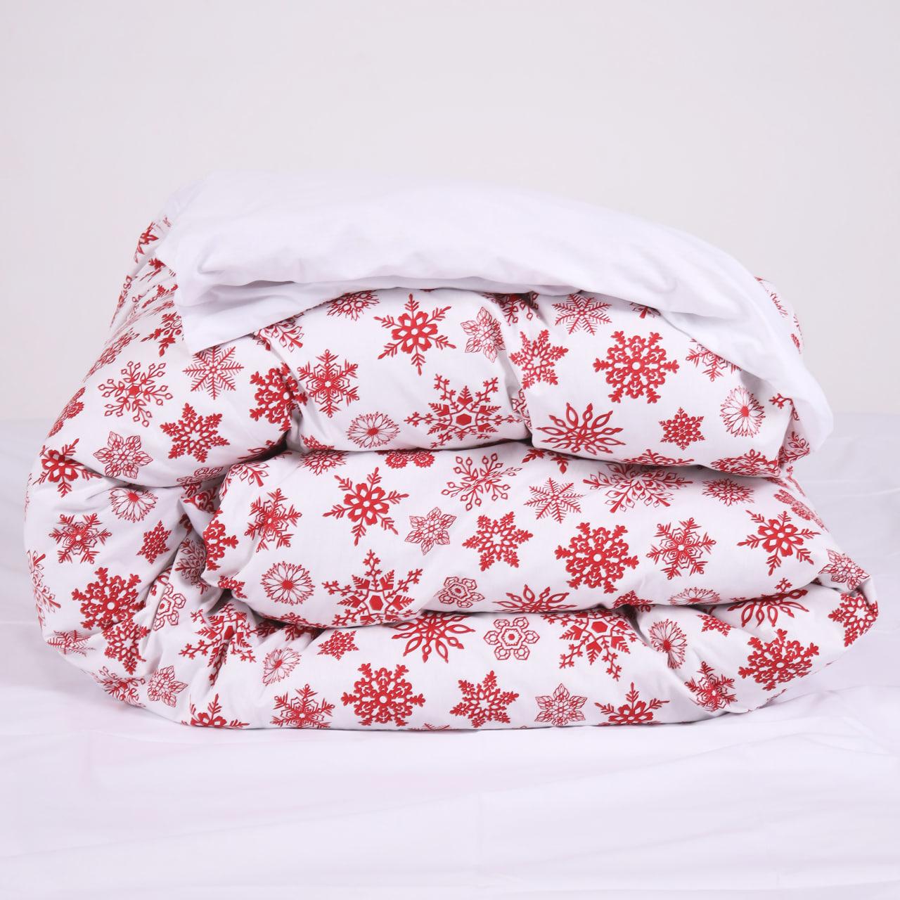 Пододеяльник Snowflakes ранфорс 110х140 см (223655609)