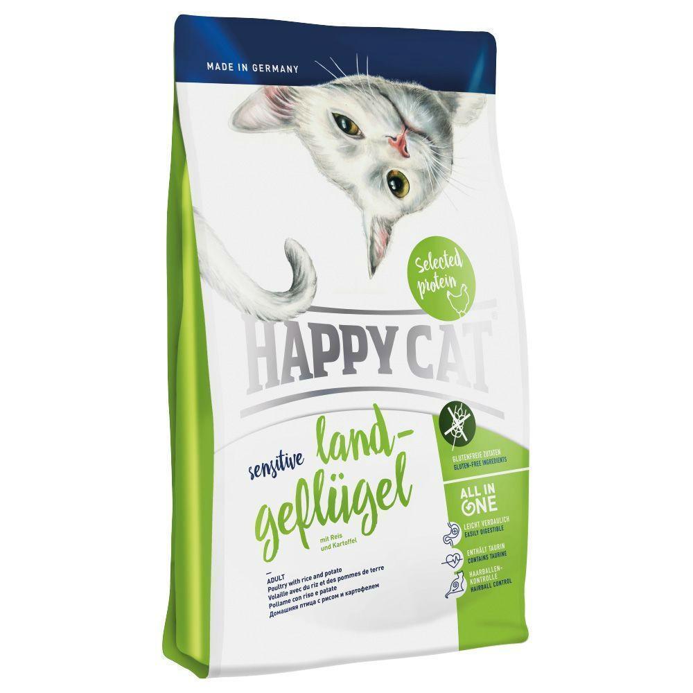Корм для кошек Happy Cat Sensitive Land Geflgel с курицей 1,4 кг (70252)