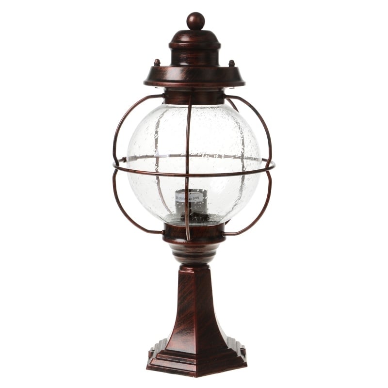 Фонарь уличный Brille GL-103 BH RED/BK (34-070)