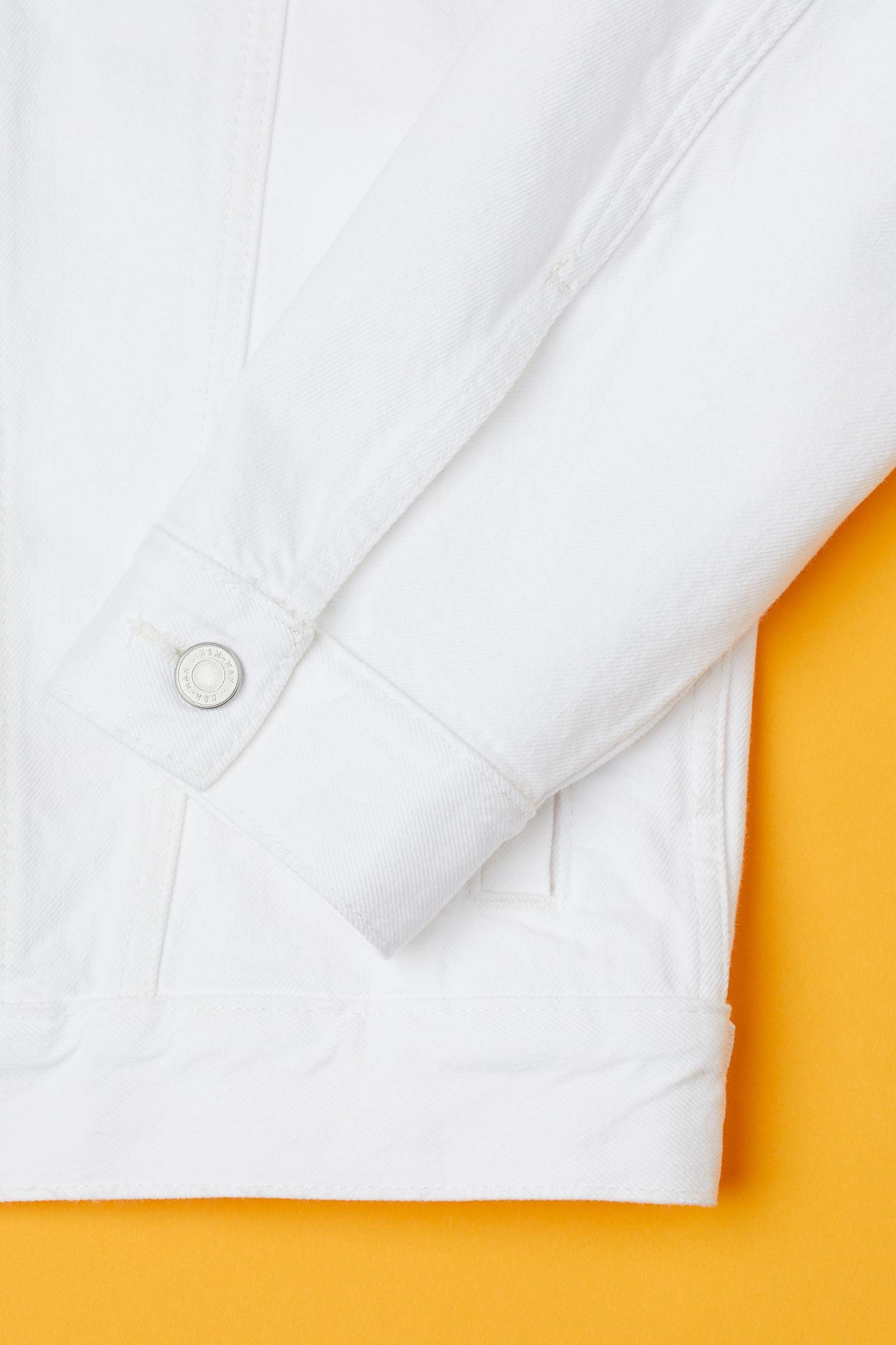 Куртка джинсовая XS Белый (9916994arl) - фото 4 Куртка джинсовая XS Белый (9916994arl) - фото 4