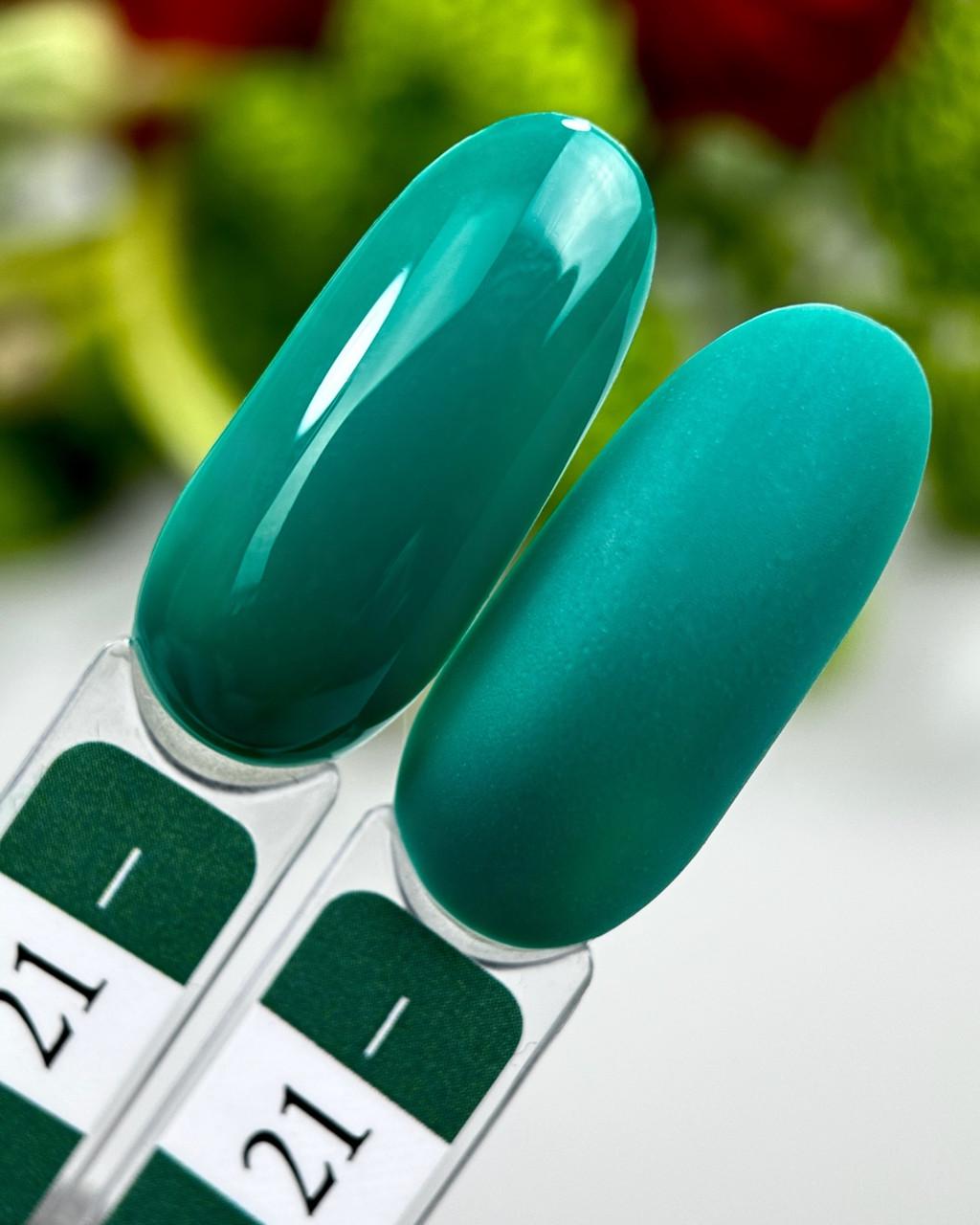 Гель-лак Crooz Gel Polish №21 8 мл Зеленый