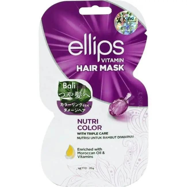 Маска для волосся Ellips Vitamin Hair Mask Nutri Color 20 г (538_1242)
