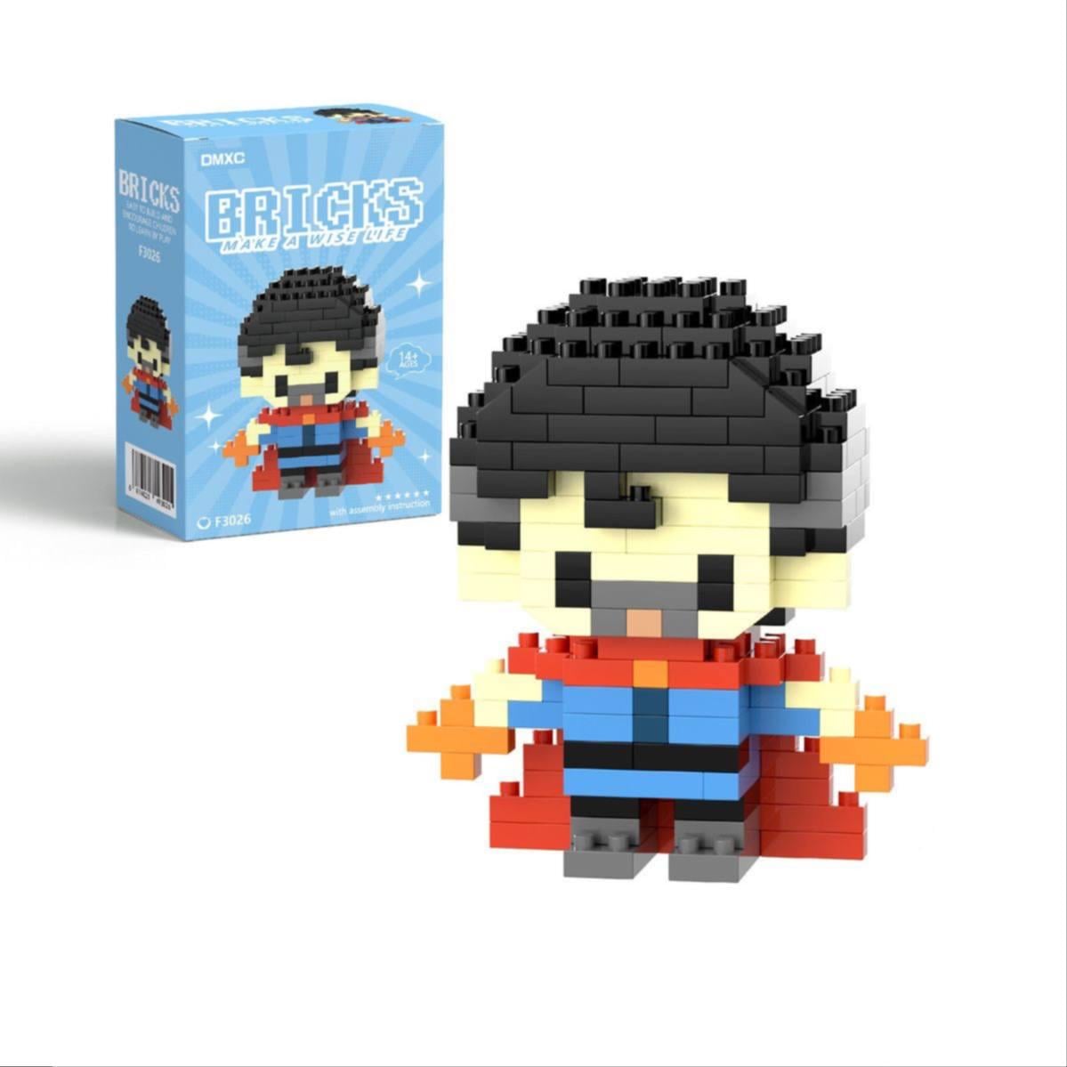 Мини-конструктор 3D Bricks Marvel Марвел: Коллекционная фигурка Доктор Стрэндж Doctor Strange (2983083173)