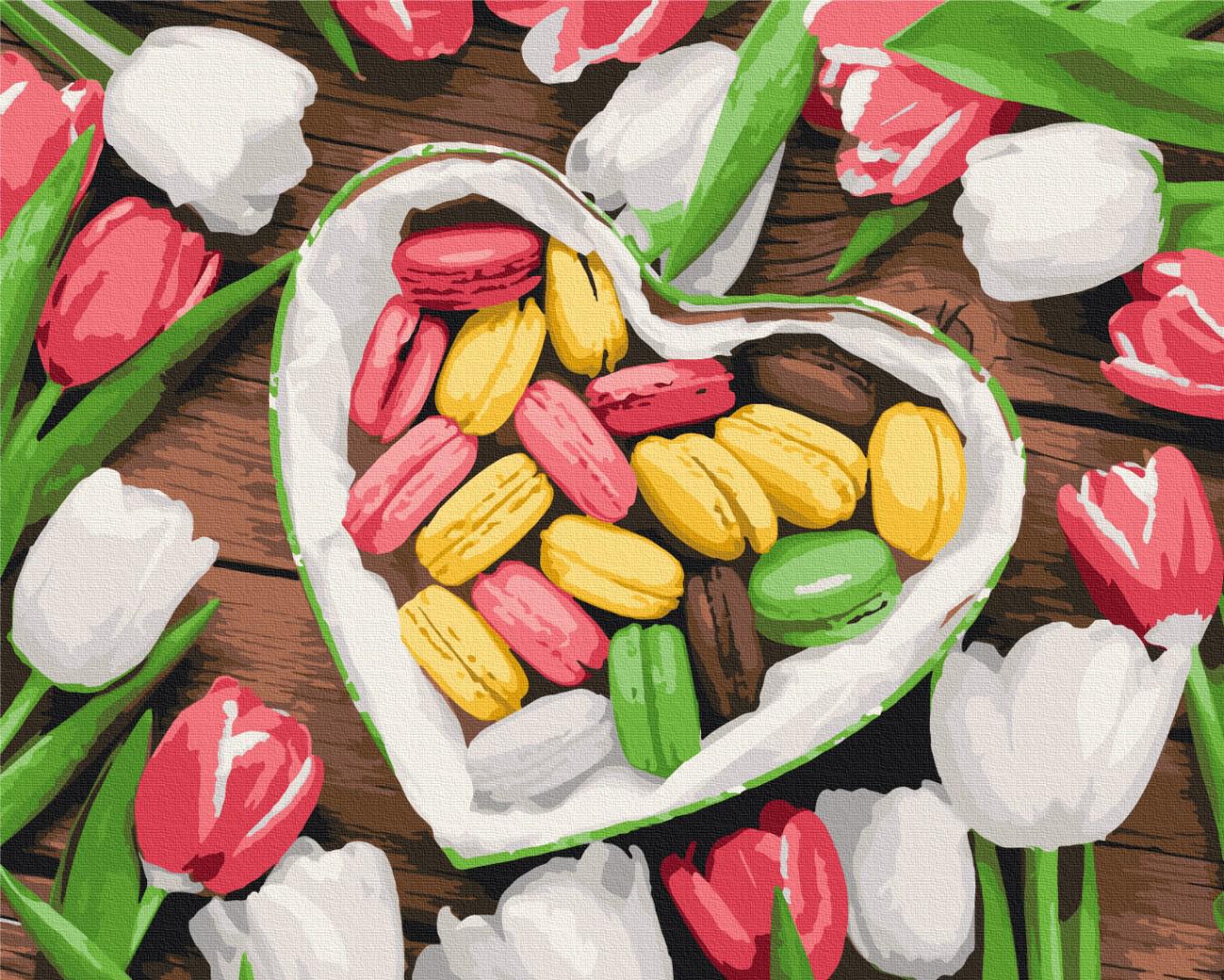 Картина по номерам Brushme Пакет любви 48x60 см (BS52862L)