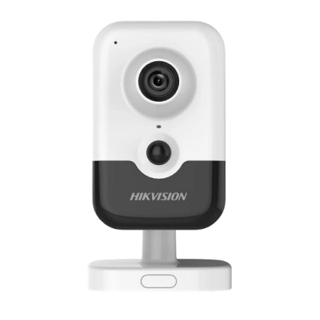 Камера видеонаблюдения Hikvision DS-2CD2443G2-I кубическая с ИК-подсветкой/звуком и SD-картой 4 Мп Белый (25624404)