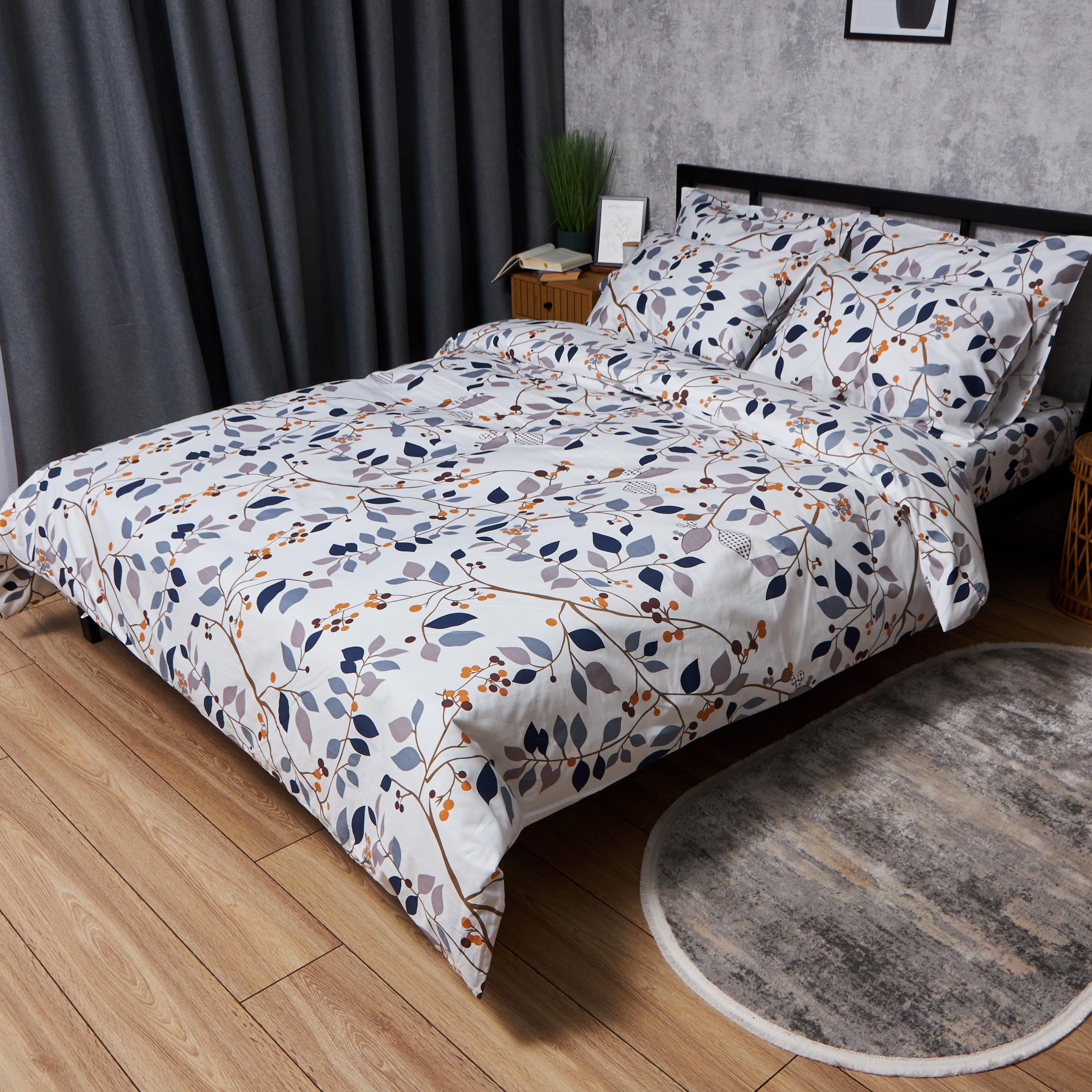 Комплект постельного белья Moon&Star Satin Elit Golden Harvest полуторный наволочки 2 шт./143х210 см 70х70 см (MS-820008382)