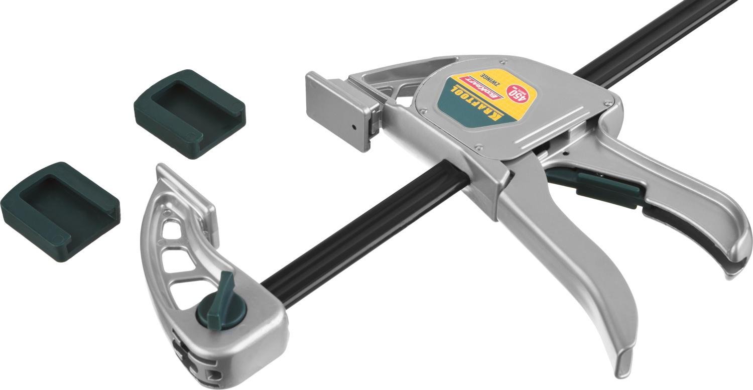 Струбцина Kraftool ручна пістолетна рухливі губки 300х500 мм (32228-30) - фото 3 Струбцина Kraftool ручна пістолетна рухливі губки 300х500 мм (32228-30) - фото 3