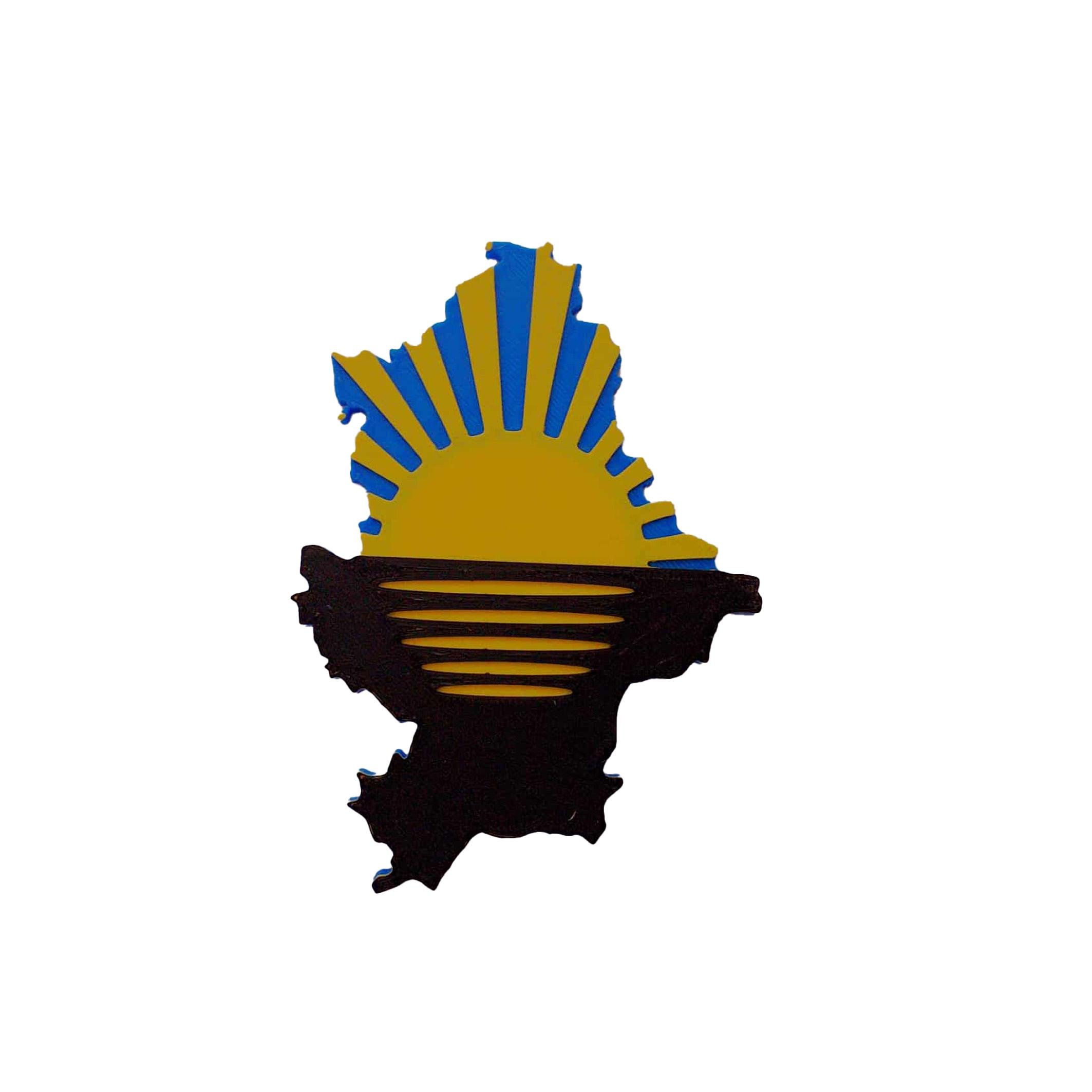 Магнит Донецкая область 12 см (29321181)