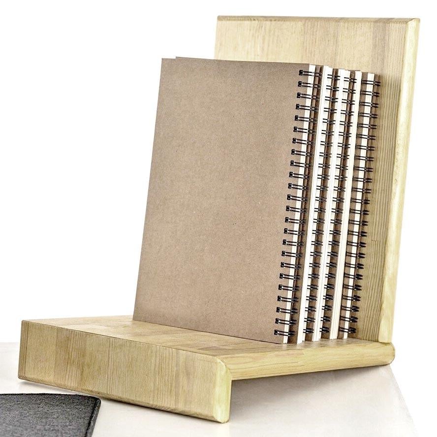 Полка книжная настольная из дерева Аларден Бланже (КПА-010201)