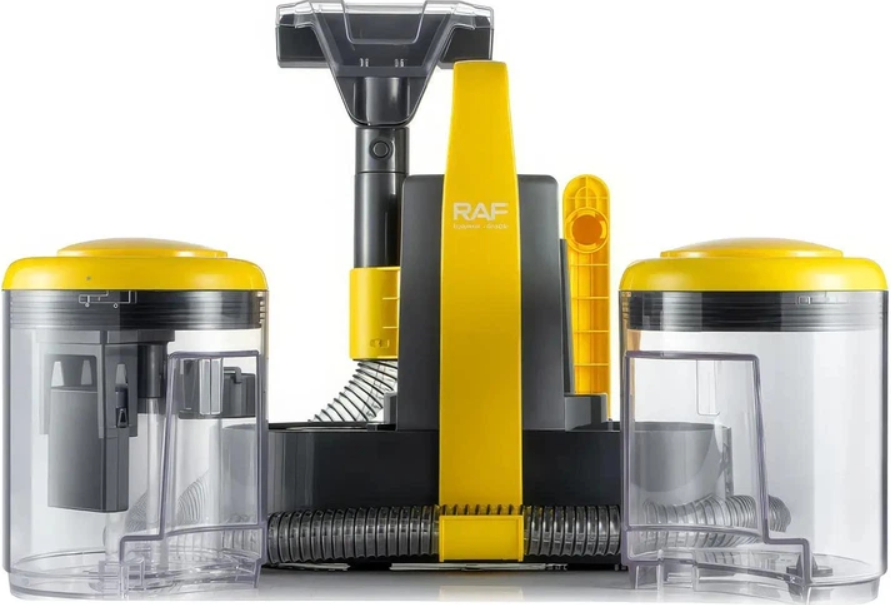 Пылесос мини RAF R8775 для мокрой/сухой уборки с пятновыводителем Желтый (31221254)
