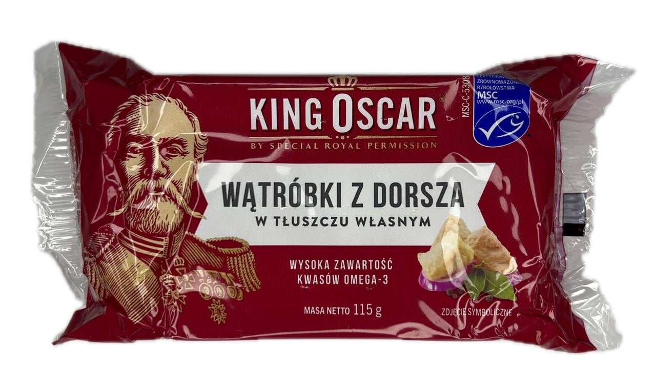 Печінка тріски King Oscar 115 г