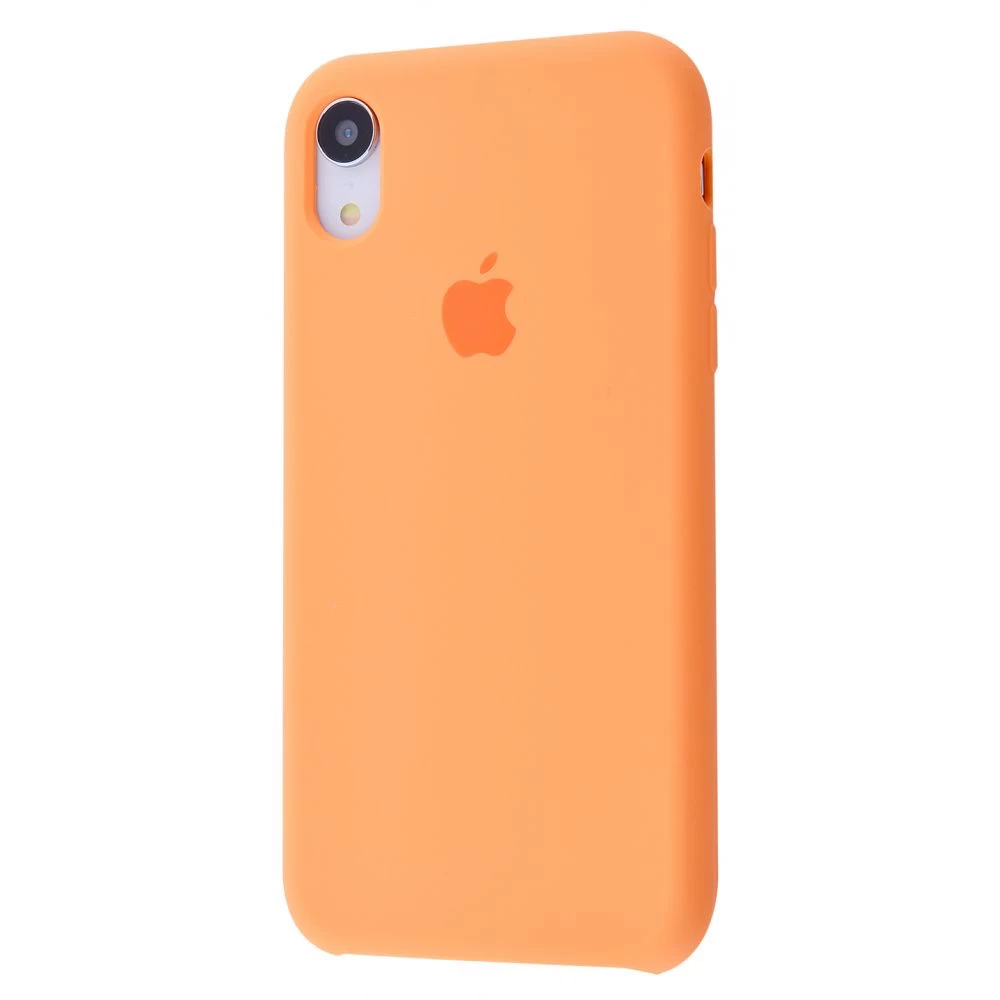 Силіконовий Чохол Накладка Silicone Case для iPhone XR Papaya