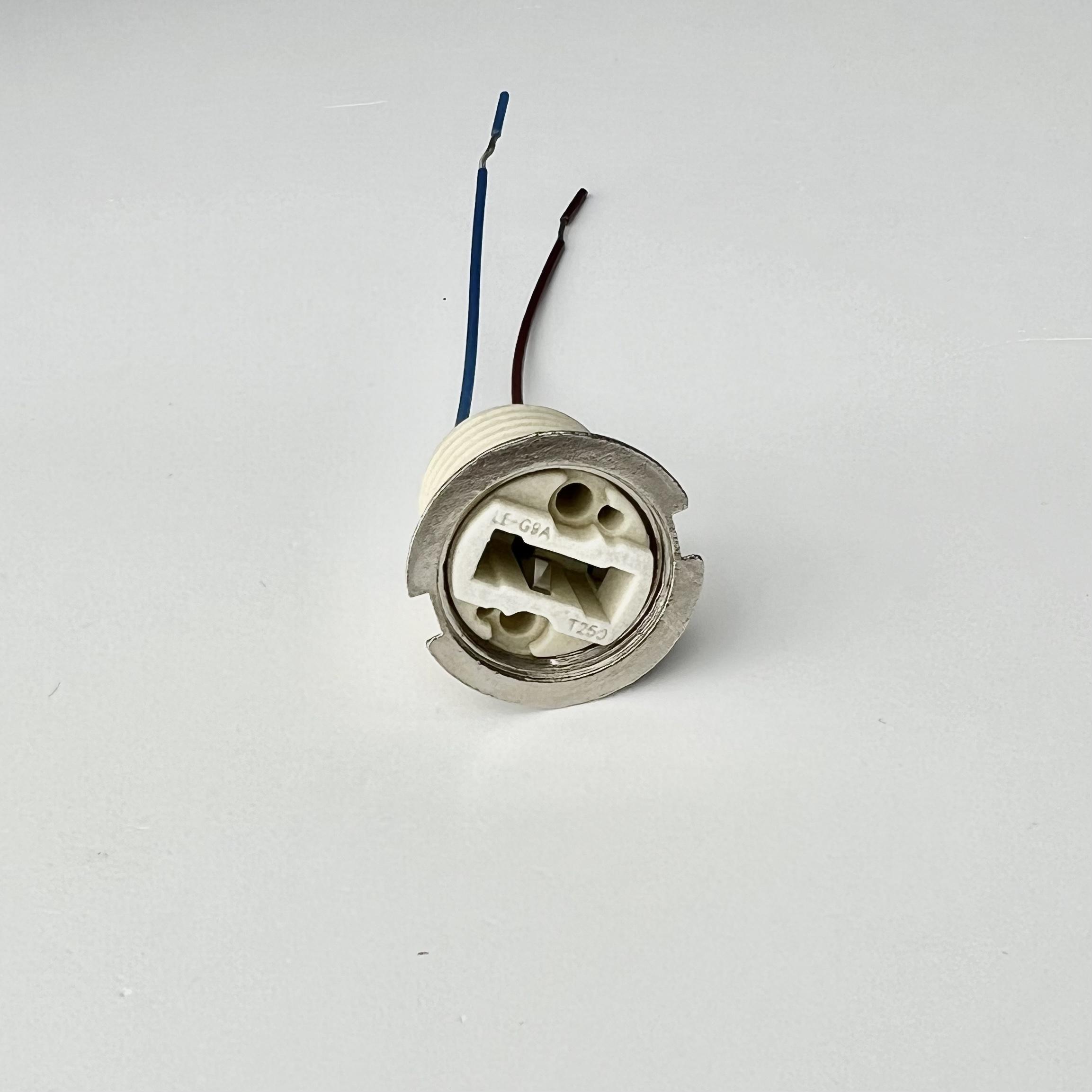 Патрон Luminaria G9 с гайкой керамический (24516879). - фото 2