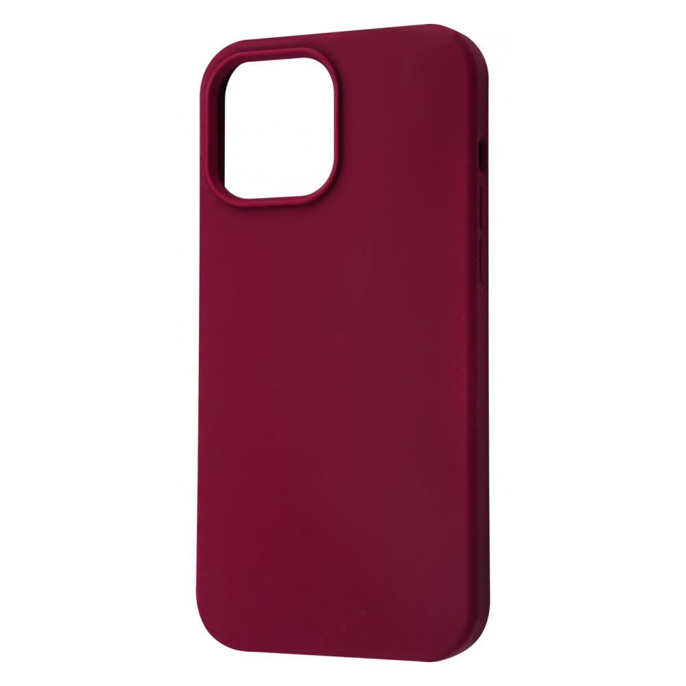 Чохол WAVE Full Silicone Cover iPhone 13 mini plum Бордовий - фото 1