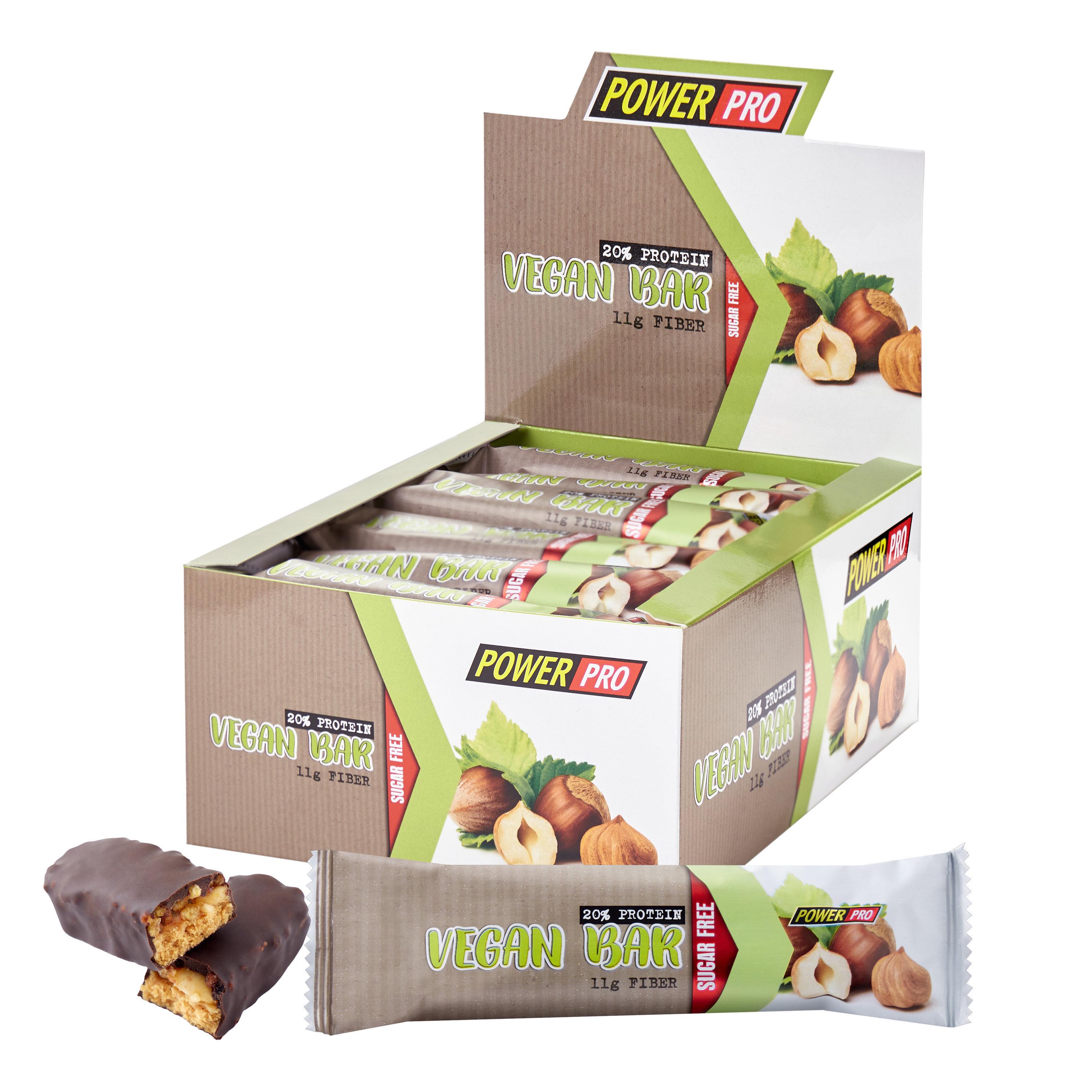 Спортивный батончик Vegan Bar 32% protein 20x60 г (100-11-5491236-20)