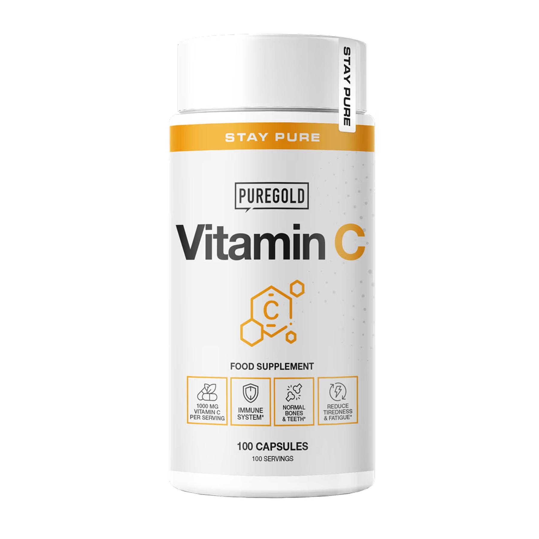 Вітамін C Pure Gold Protein Vitamin C 100 кап.