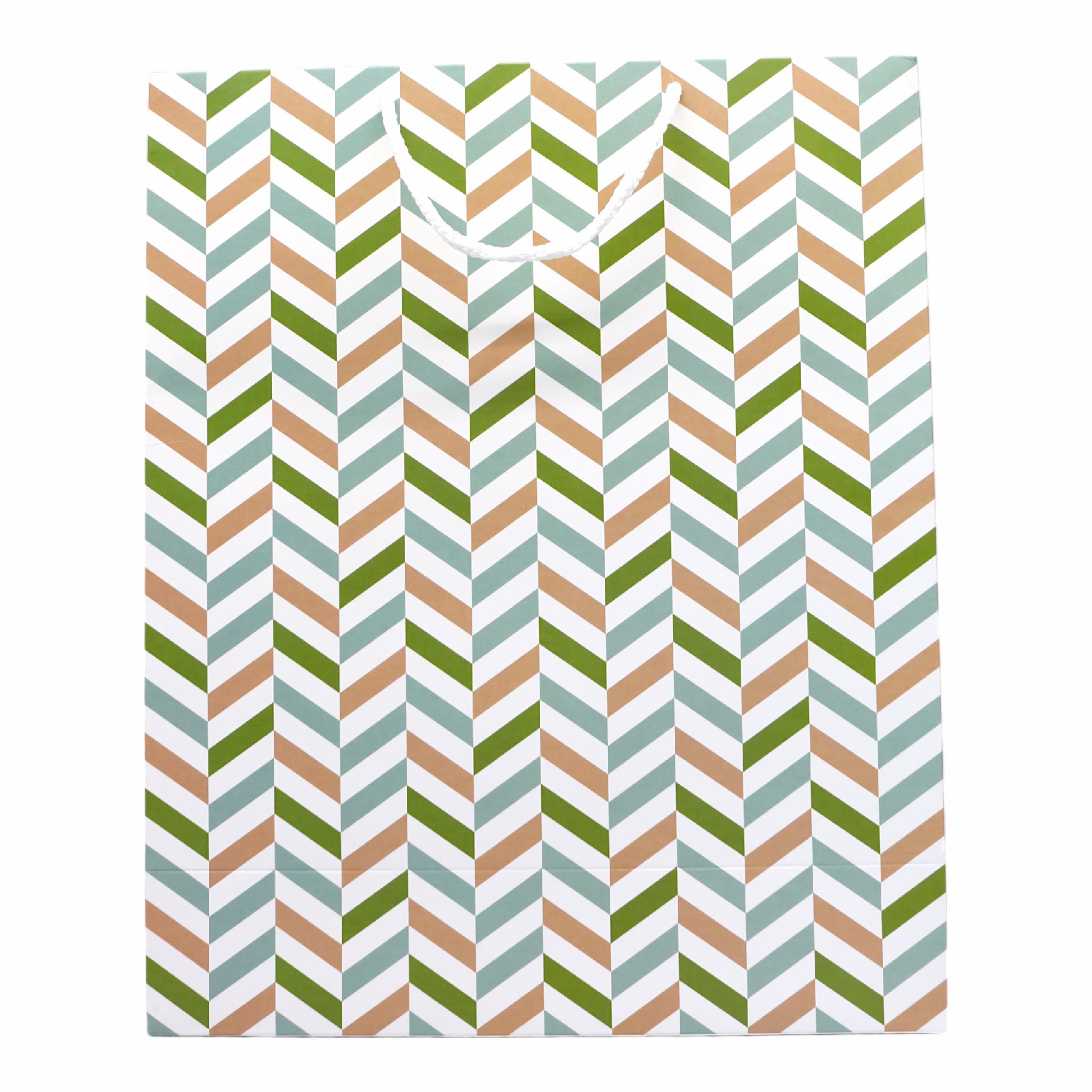 Пакет подарочный L49 Вязка 27x33 см (НФ-00006200)