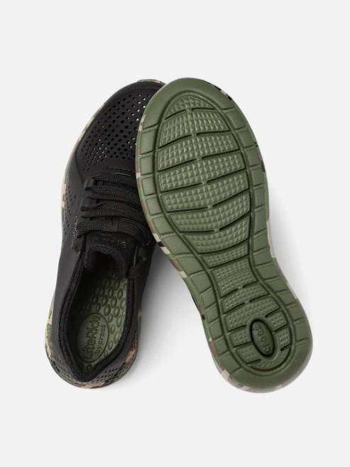 Кросівки чоловічі Crocs LiteRide Printed Camo Pacer р. 39-40 Чорний (5238) - фото 4