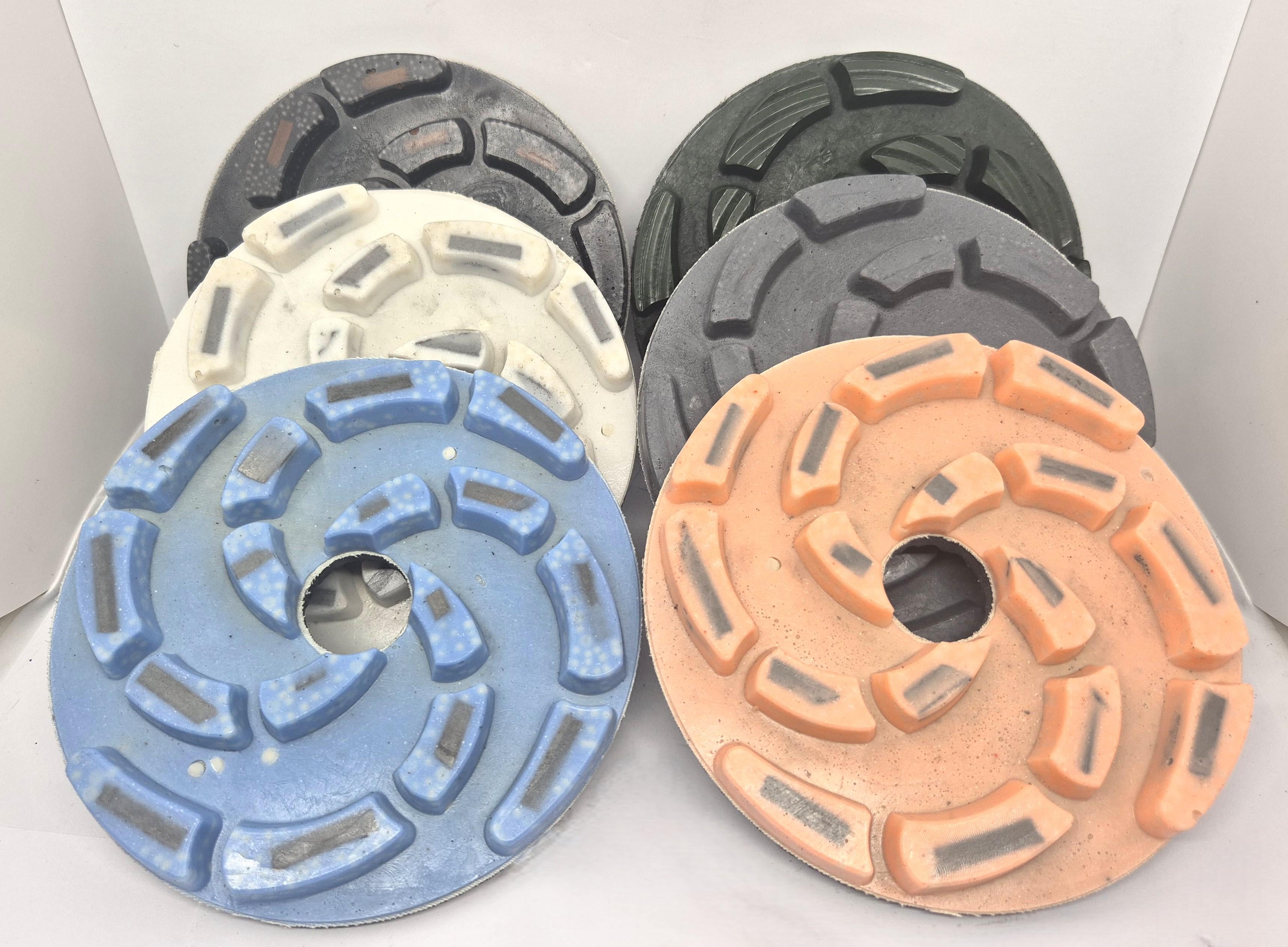 Комплект кругов полировальных Фокус для гранита Ø 160 мм 6 шт. (32903239)