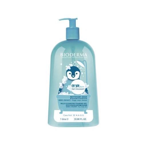 Гель-мусс ABCDerm Bioderma Gel Moussant 1 л