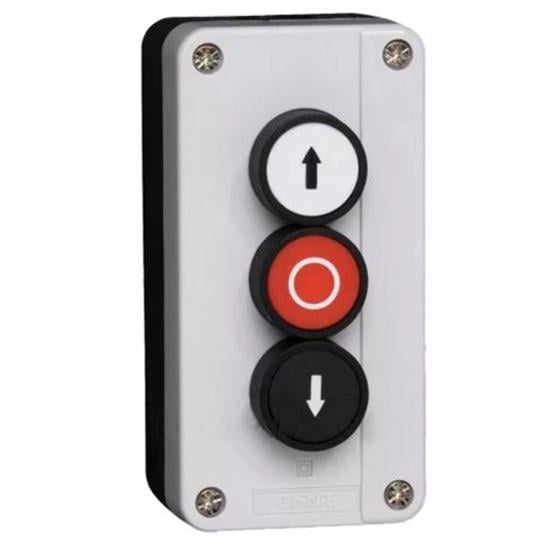 Пост трехместный CHINT NPH1-3004 Вверх-Стоп-Вниз 3А 240V 2NO+1NC IP54 (587076)