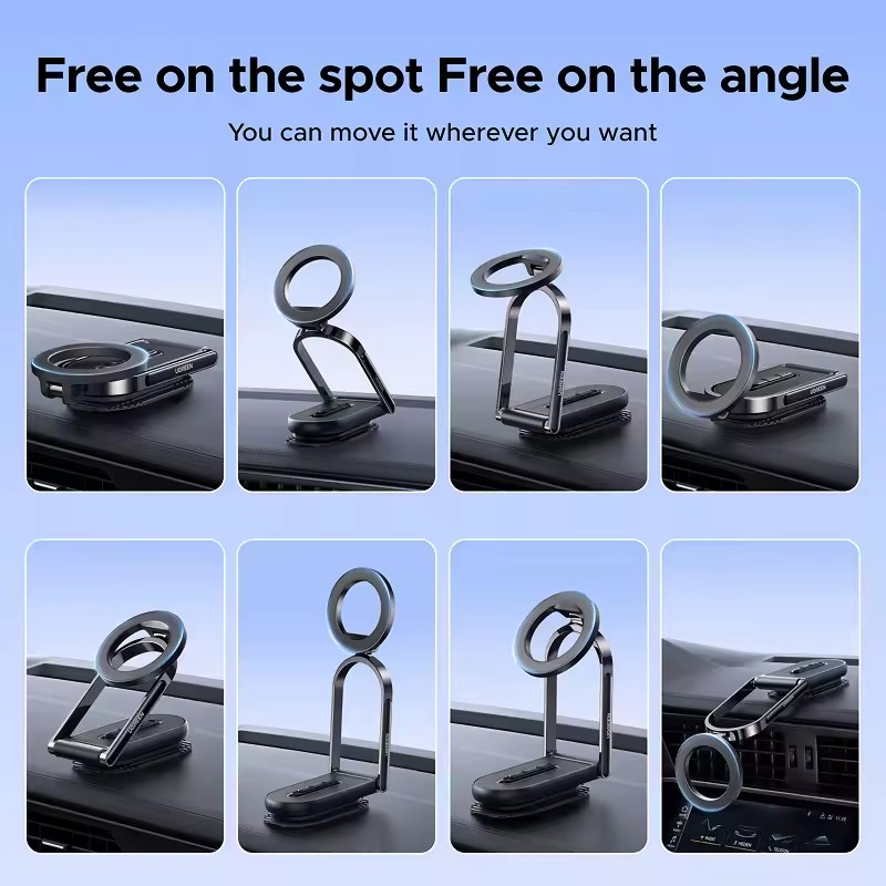 Держатель магнитный для телефона в машину UGREEN LP924 Magsafe Black (LP924) - фото 8