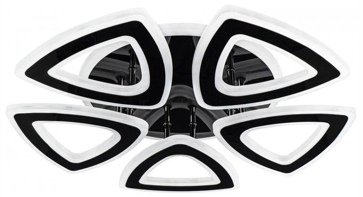 Люстра светодиодная Altalusse INL-9445C-90 SMD 90 Вт Black/Chrome (8599879909511)