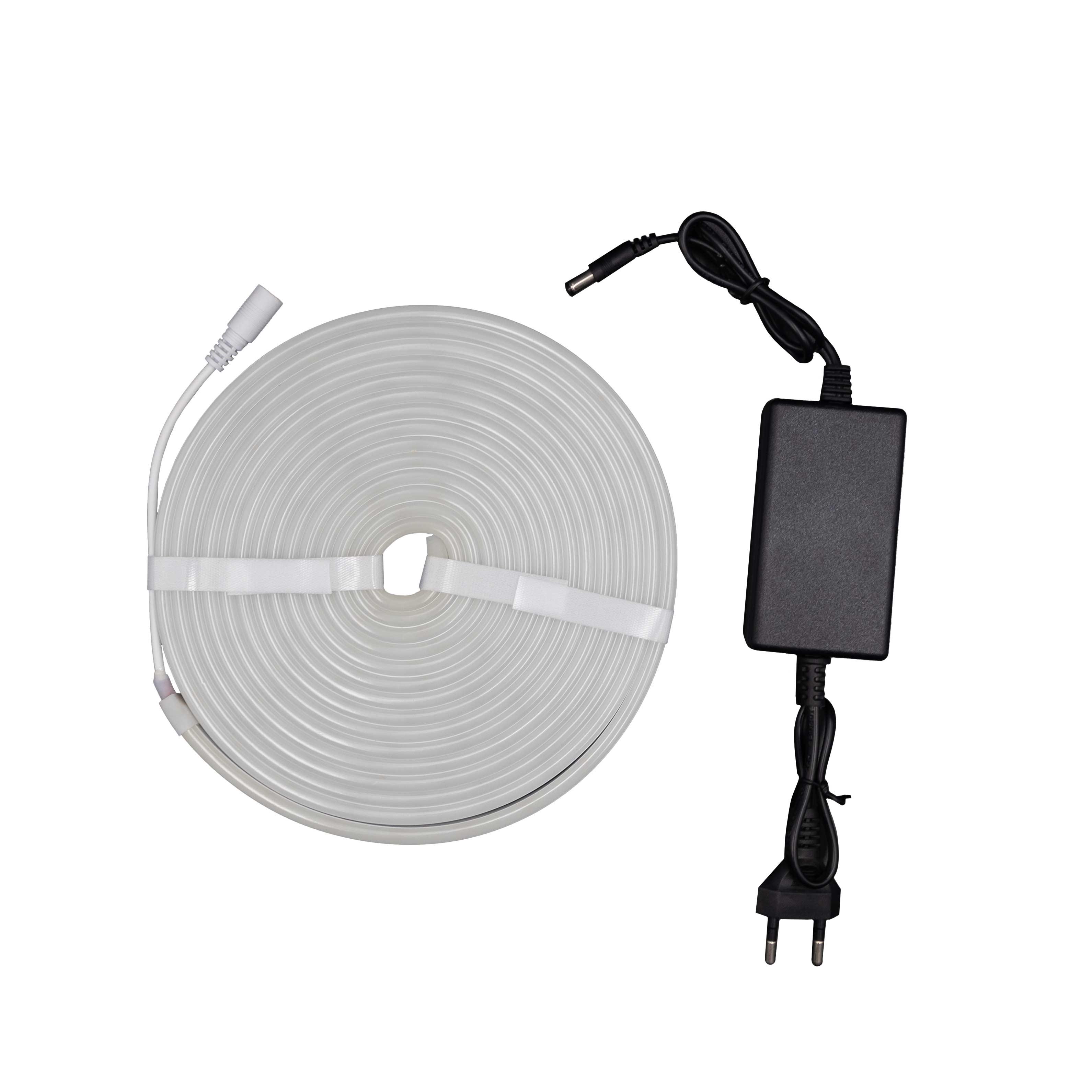 Светодиодная лента неоновая Prolum готовый набор 6x12 12V 5 м Белый (28522757) Светодиодная лента неоновая Prolum готовый набор 6x12 12V 5 м Белый (28522757)