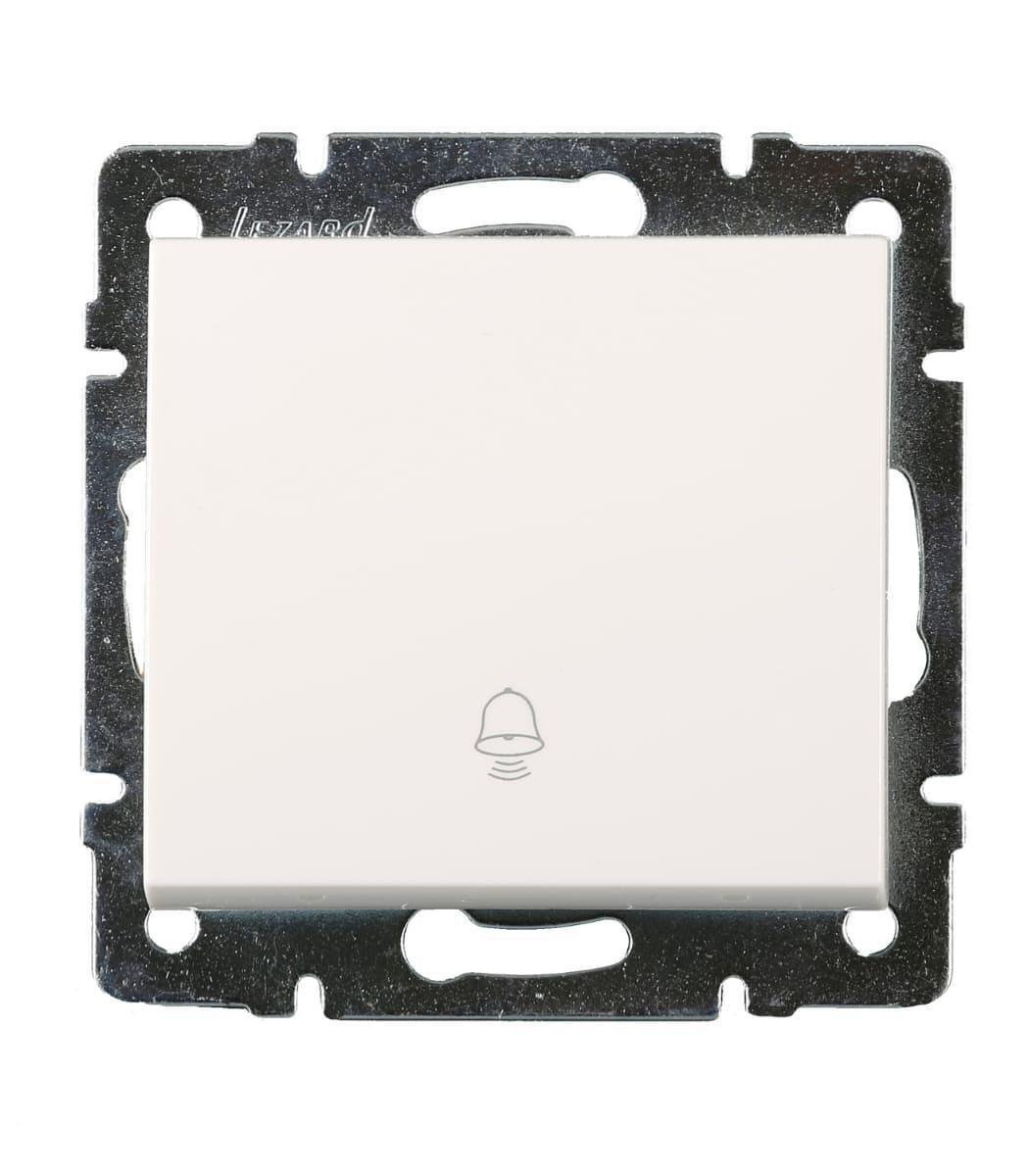 Кнопка звонка Lezard Rain Белый (00000004902)