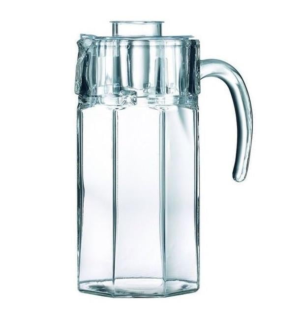 Глечик для напоїв скляний Luminarc OCTIME з кришкой 1,6 л (N1104)