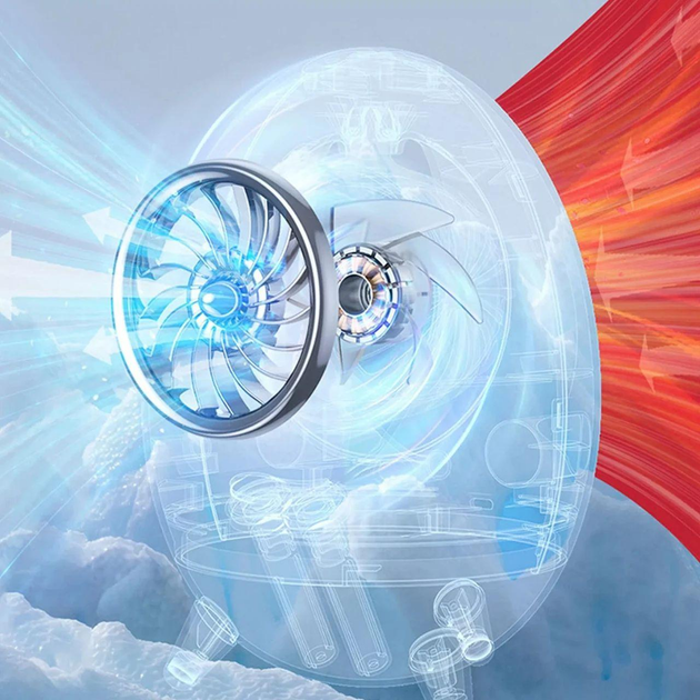 Вентилятор USB портативный Air Cooler 657 с водяным охлаждением/распылителем/ночником и функцией увлажнения (6-18-2053367) - фото 3 Вентилятор USB портативный Air Cooler 657 с водяным охлаждением/распылителем/ночником и функцией увлажнения (6-18-2053367) - фото 3