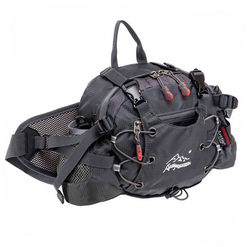 Сумка поясная 3в1 DTR GH9-13 Серый (39429189)