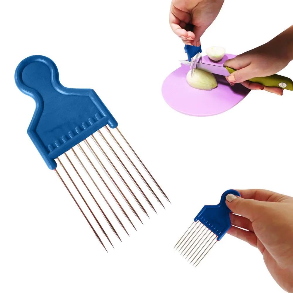 Тримач для нарізки овочів Синій (1828297509) - фото 3 Тримач для нарізки овочів Синій (1828297509) - фото 3