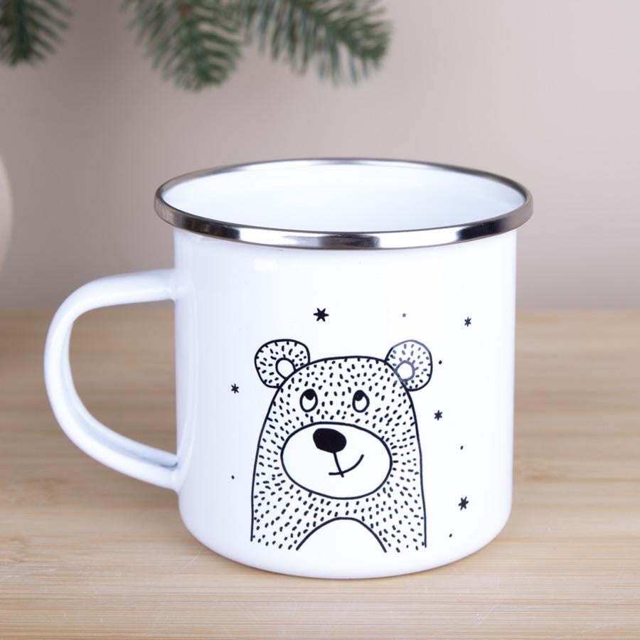 Чашка металлическая Мишка (4201-6)