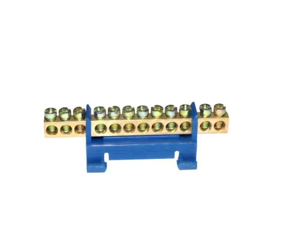 Шина нулевая Кова 12 отверстий на Din-рейку (1072690)