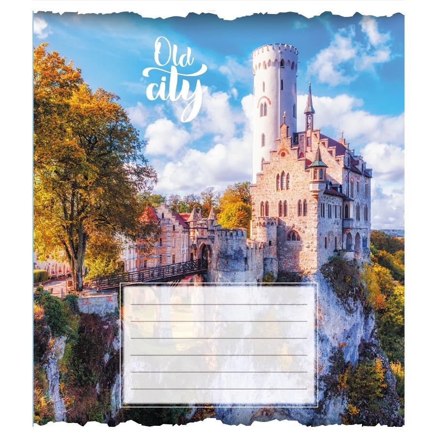 Зошит учнівський Leader Старе місто 096-630039K-2 в клітинку 96 арк. (RLT55413)