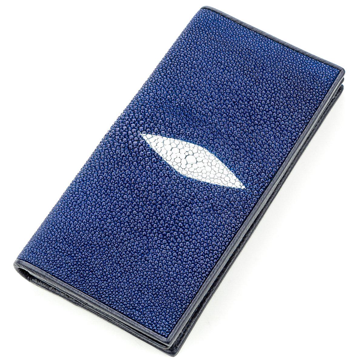Жіночий гаманець Stingray leather 18624 шкіряний Синій