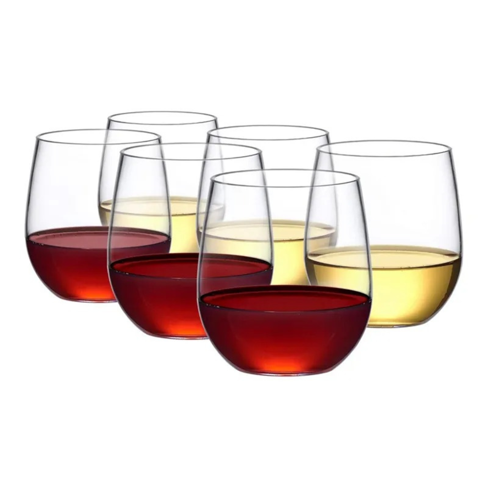 Набір пластикових склянок для напоїв святкові міцні для вечірок 6 шт. 350 мл - фото 3 Набір пластикових склянок для напоїв святкові міцні для вечірок 6 шт. 350 мл - фото 3