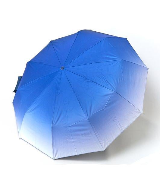 Зонтик Bellissimo женский автомат на 10 двойных спиц Синий (№M634)