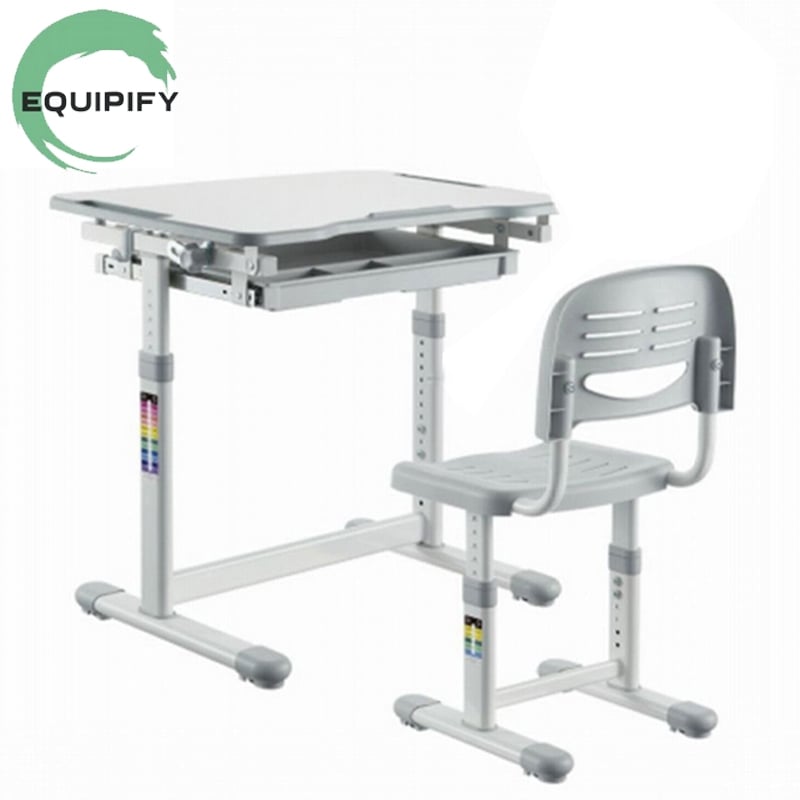 Комплект EQUIPIFY B207EDU Трансформер парта со стулом эргономичный с регулировкой высоты Grey (tf135) - фото 11 Комплект EQUIPIFY B207EDU Трансформер парта со стулом эргономичный с регулировкой высоты Grey (tf135) - фото 11