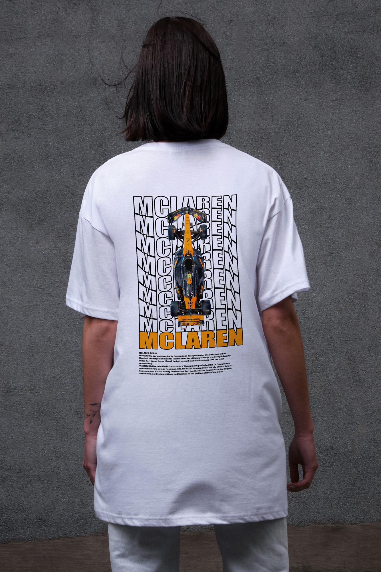 Футболка женская Without с принтом Mclaren оверсайз S/M White (S8049651) Футболка женская Without с принтом Mclaren оверсайз S/M White (S8049651)